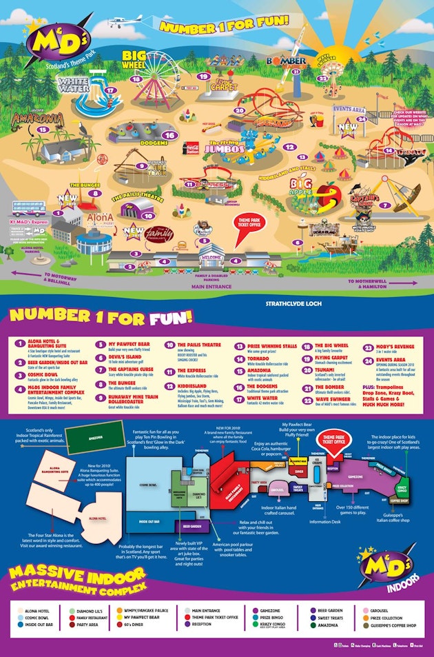 M&D's Scotland's Theme Park Motherwell Upcoming Events & Tickets