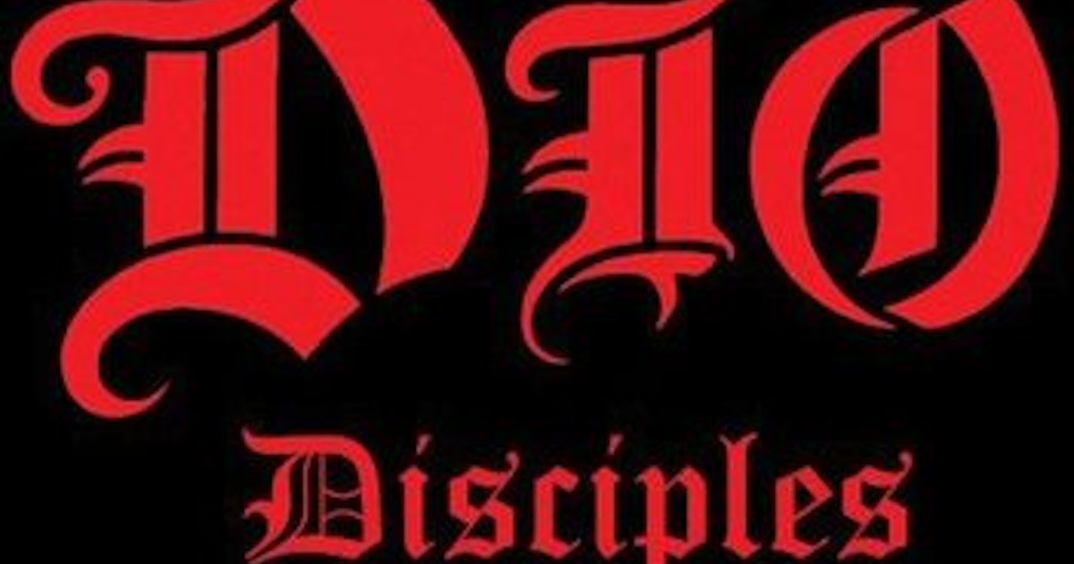 Dio night. Dio лого. Ronnie James Dio логотип. Disciples логотип.