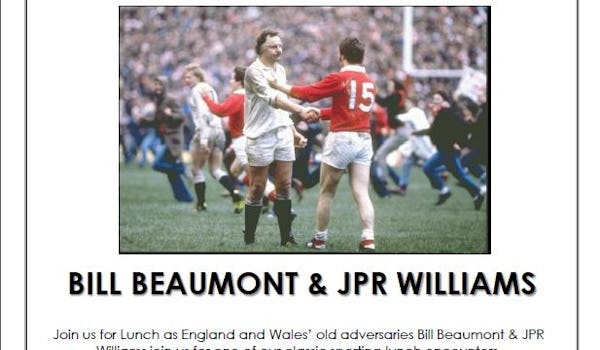 JPR Williams, Bill Beaumont