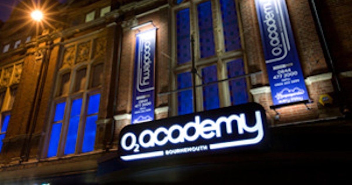 O2 Academy Bournemouth, Events & Tickets 2024 Ents24