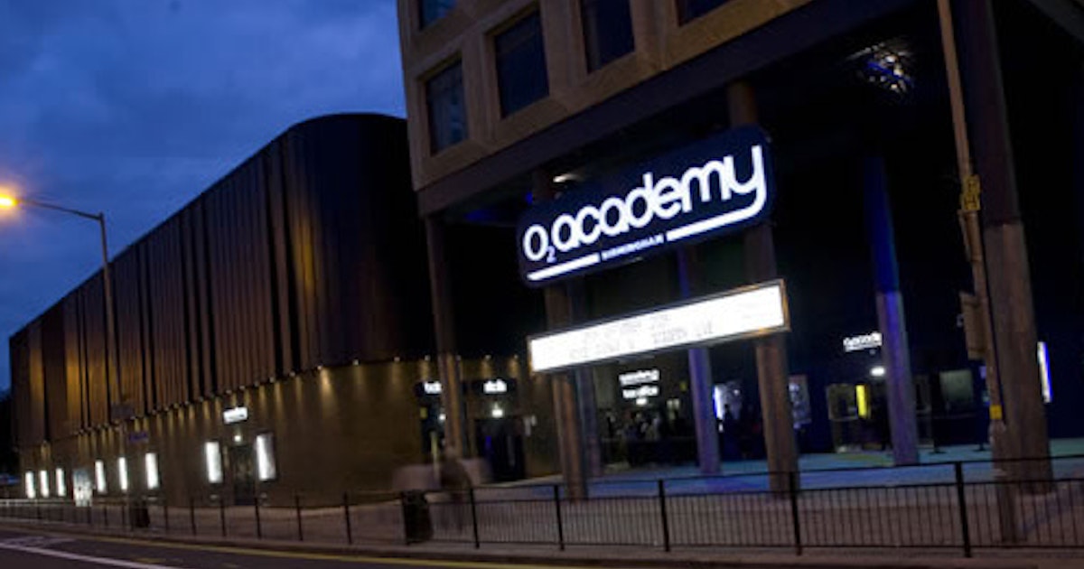 O2 Academy Birmingham, Events & Tickets 2024 Ents24