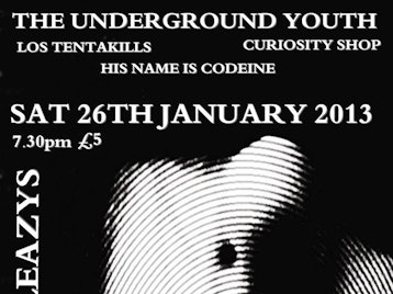 The Underground Youth + Los Tentakills + Curiosity Shop + His Name Is Codeine picture