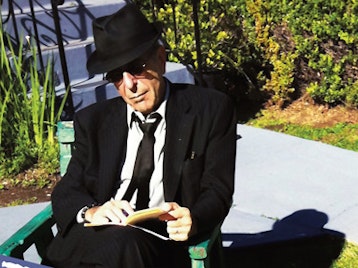 Leonard Cohen artist photo