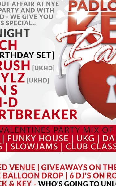 The Padlock & Key Party - Valentines Special