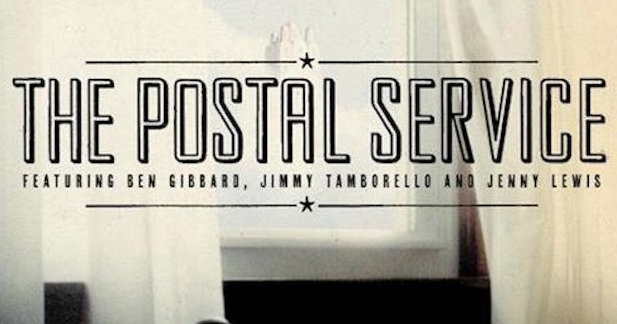 postal service tour reddit