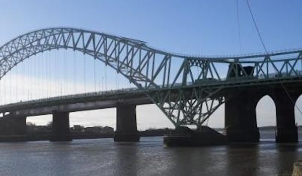 Silver Jubilee Bridge Zip Slide For Cystic Fibrosis