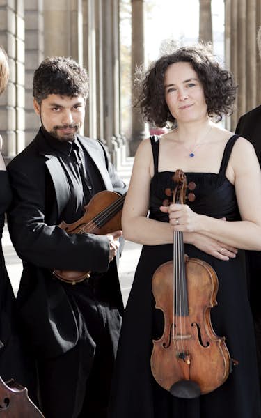 Eleonore Pameijer, Hugh Webb, The Allegri String Quartet