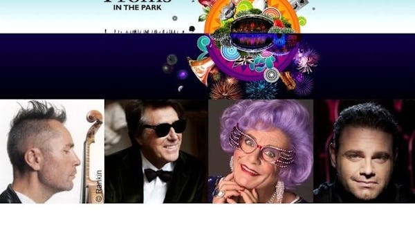 Bryan Ferry, Joseph Calleja, Nigel Kennedy, The BBC Concert Orchestra, The Royal Choral Society, Red Hot Chilli Pipers, The Craig Charles Fantasy Funk Band, Sir Terry Wogan, Tony Blackburn, Dame Edna Everage