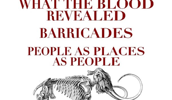 What The Blood Revealed, Barricades, People As Places As People