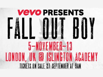 VEVO Presents: Fall Out Boy picture