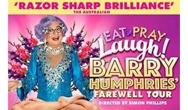 Barry Humphries, Dame Edna Everage, Sir Les Patterson 