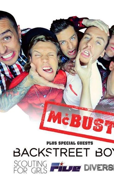 McBusted, Backstreet Boys, Scouting For Girls, FIVE, Diversity