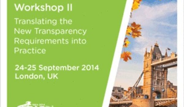 Clinical Trials Workshop II: Translating The New Transparency Requirements Into Practice