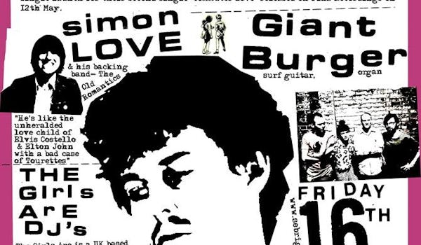 Cosines, Simon Love & The Old Romantics, Giant Burger, The Girls Are DJs