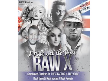 Raw X - A Night With The Voices: Shayne Ward + Marcus Collins + Janet Devlin + Chris Maloney + Jaz Ellington + Leanne Jarvis picture