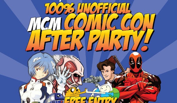 Unofficial Manchester MCM Comic Con Party