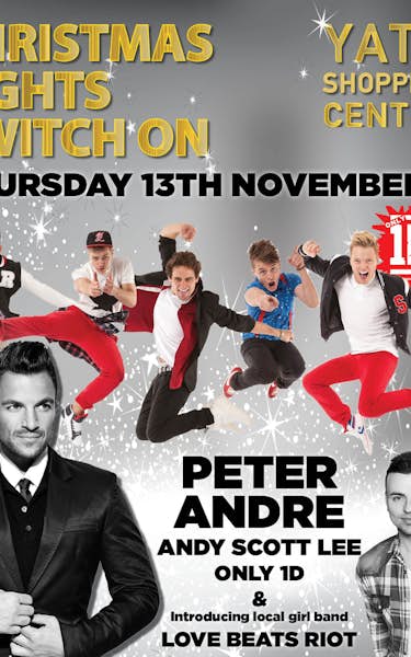 Peter Andre, Only 1D, Andy Scott Lee, Love Beats Riot