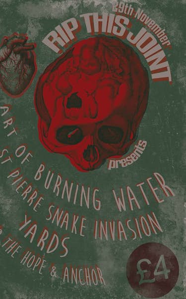 Art Of Burning Water, The St Pierre Snake Invasion, Yards