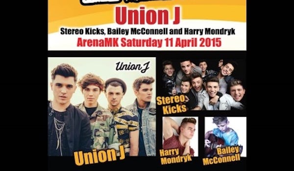 Union J, Stereo Kicks, Bailey McConnell, Harry Mondryk