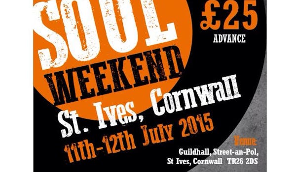 Sold AS Soul Club Soul Weekend