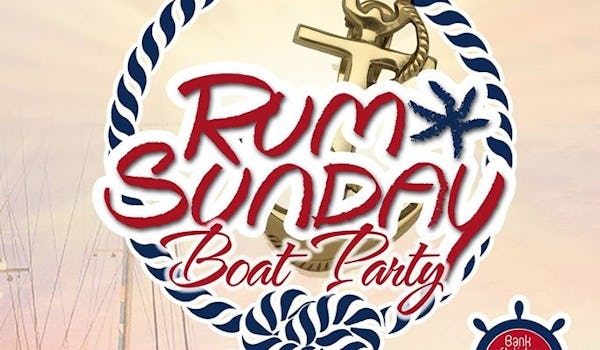 Afro* Disiac Live Radio + The Brit Presents: Rum Sunday Boat Party