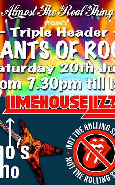 Limehouse Lizzy, Not The Rolling Stones, Who's Who