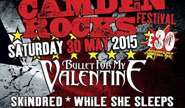 Camden Rocks Festival 2015 - Bullet For My Valentine, Skindred, New Model Army 