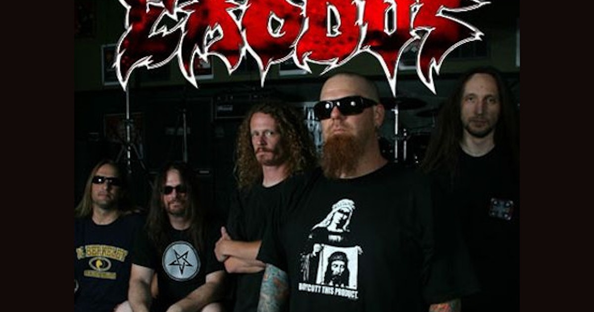 Exodus Tour Dates And Tickets 2023 Ents24