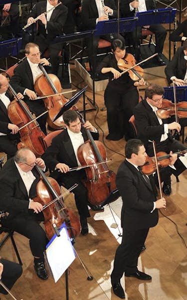 Viktoria Mullova, Marios Papadopoulos, Carmine Lauri, Oxford Philharmonic Orchestra