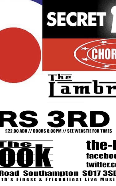 Secret Affair, The Chords UK, The Lambrettas
