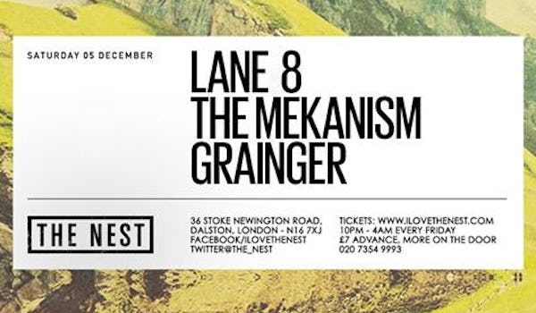 Lane 8, The Mekanism, Grainger