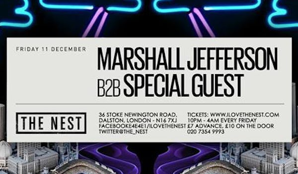 Marshall Jefferson, Special Guest