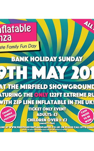 Extreme Inflatable Bonanza - The Ultimate Family Fun Day