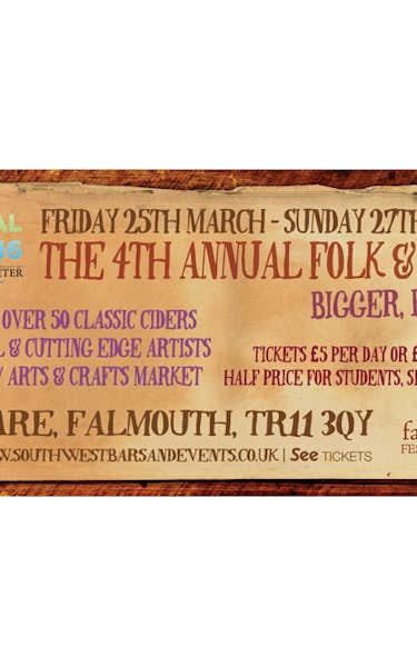 Falmouth Folk & Cider Festival 2016