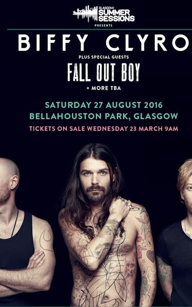 Biffy Clyro, Fall Out Boy, Wolf Alice, Cage The Elephant, The Xcerts