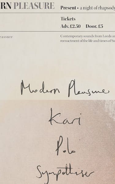 Modern Pleasure , Kari, Polo, Sympathiser