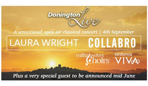 Laura Wright, Collabro, The Military Wives, Sinfonia ViVA, Aled Jones