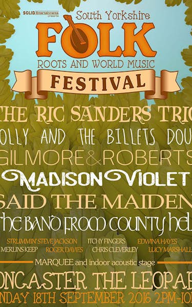 South Yorkshire Folk, Roots & World Music Festival