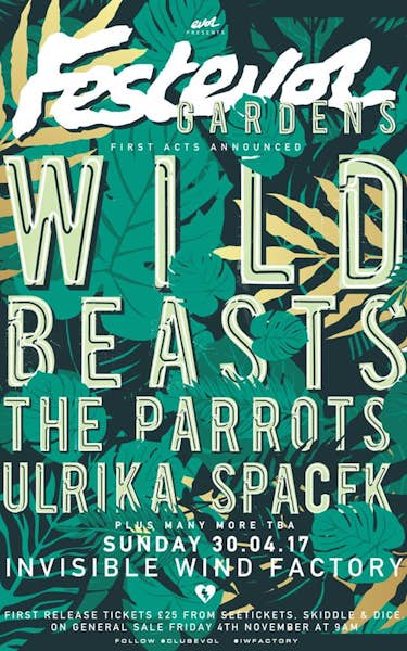 Wild Beasts, The Parrots, Ulrika Spacek, Peaness