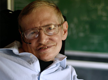 Professor Stephen Hawking artist photo