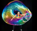 The Amazing Bubble Man appearing at this event