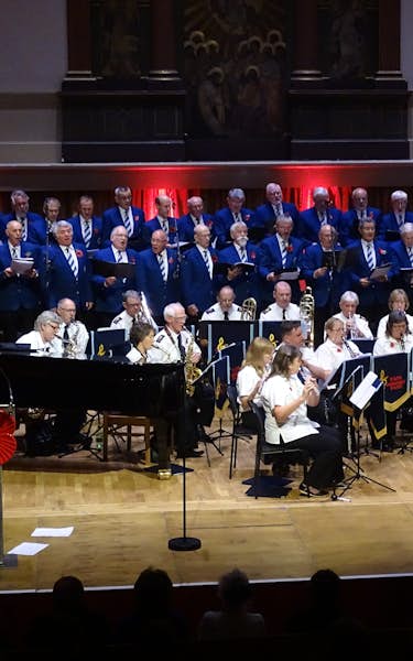 The Concert Band of the Royal Air Forces Association (RAFA), Bristol Male Voice Choir 