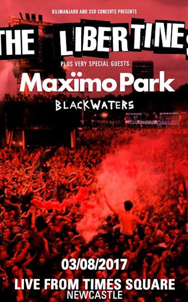The Libertines, Maximo Park, BlackWaters, The Pale White