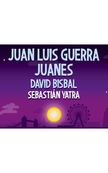 Juan Luis Guerra, Juanes, David Bisbal, Sebastin Yatra