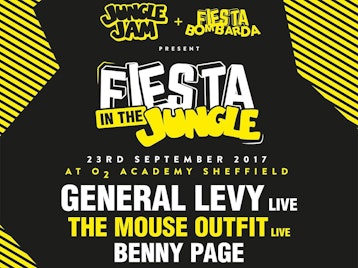 Fiesta In The Jungle: General Levy, The Mouse Outfit, Benny Page, Channel One Sound System, Gardna, Junglist Alliance, Defacto, Luke EP, Double Gee picture