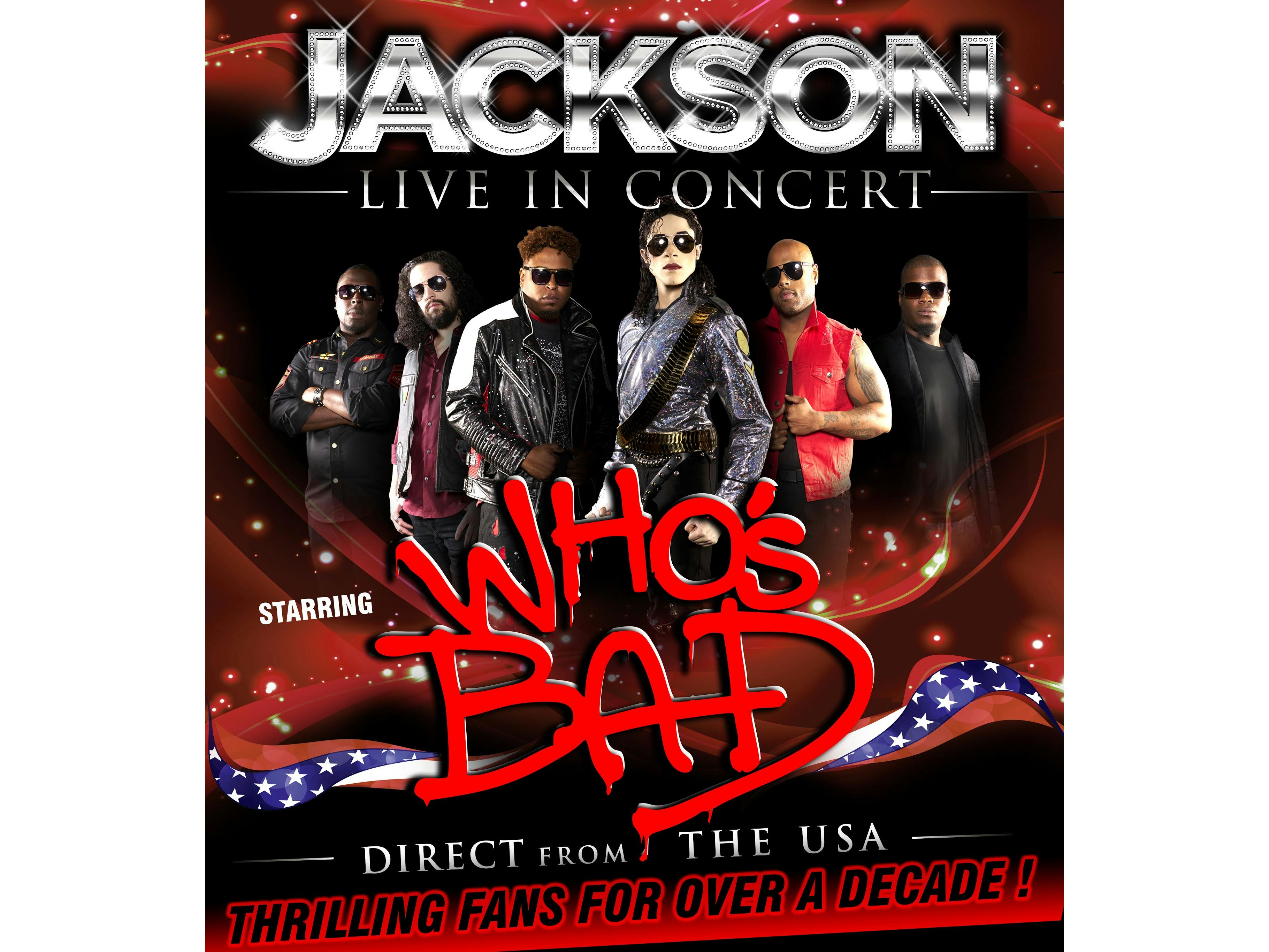 Jackson Who's Bad tour dates & tickets 2025 Ents24