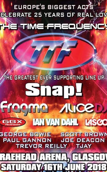 TTF, SNAP!, Fragma, Alice DJ, Ian Van Dahl, Lasgo, George Bowie