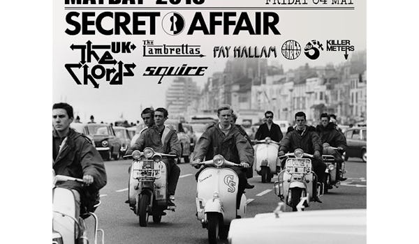 Secret Affair, The Lambrettas, The Chords UK, Squire, Fay Hallam, The Killer Meters, Small World, Deep Six