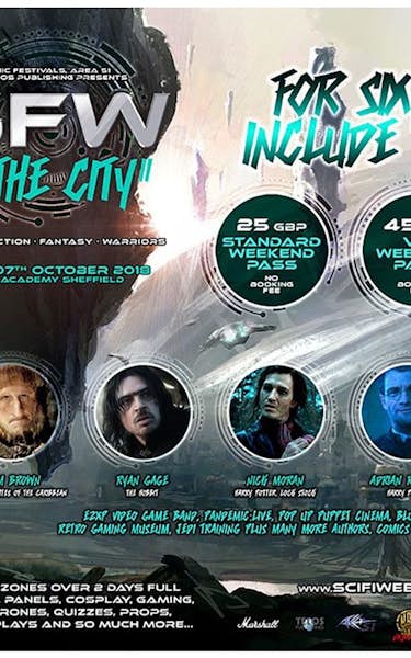 SFW IN THE CITY II: Sci-Fi – Fantasy – Warriors!