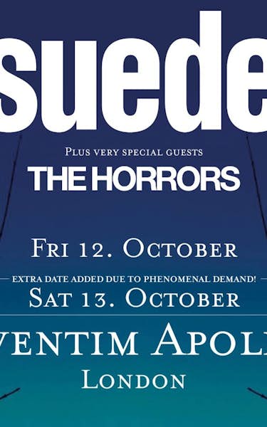 Suede, The Horrors